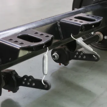 12 Ton Trailer Axles German Type Wheel Loader Axle for Sale