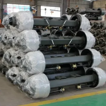 14t 16t Semi Trailer Axles German Type Trialer Axle German Style Axle