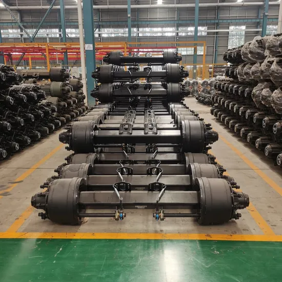 3-Ton-16t-Heavy-Duty-Fuwa-BPW-Trailer-Rear-Axles18t-German-Us-Type-Axle