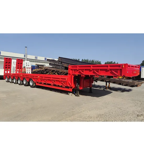 40FT-50-Ton-Flatbed-Trailer-4-Axles-Built-for-Container-Hauling