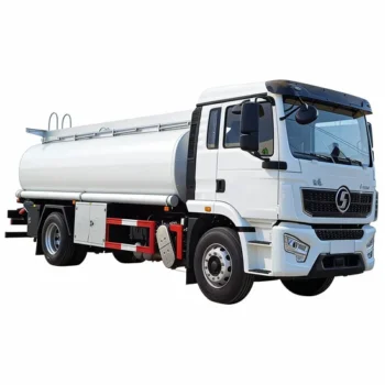 Accident-Free Used Shacman 6X4 Tank Truck 35000L Fuel Tanker