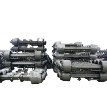 American German Type Heavy Duty Truck Semi-Trailer Russian Market Axle Beam127mm 150mm L1 Axle Parts