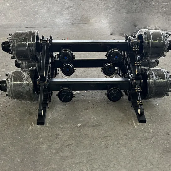 American Type 127 Axle Tube 16t Trailer Axle Used for Semi Trailers