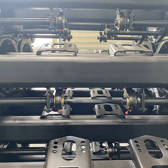 American Type Semi-Trailer Rear Axle American Truck Accessories Suspension Axle for Fuwa Heavy Truck 13ton 16t Parts