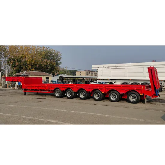Chassis-4-Axles-50t-Sturdy-Container-Hauling