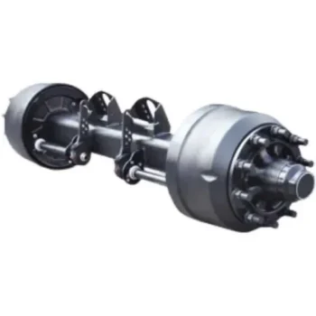 Factory Direct Sales 12 Ton Trailer Axles German Type Wheel Loader Axle for Sale