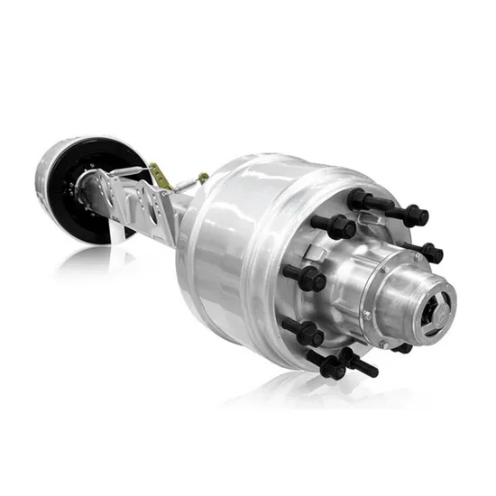 German Type Trailer Air Ride Suspensions Fuwa Axles with Air Bag Suspension for The Trailers