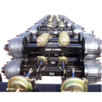 Heavy Duty German Type BPW Trailer Axle Assembly Stainless Steel New Condition Manufactured in China for Sale