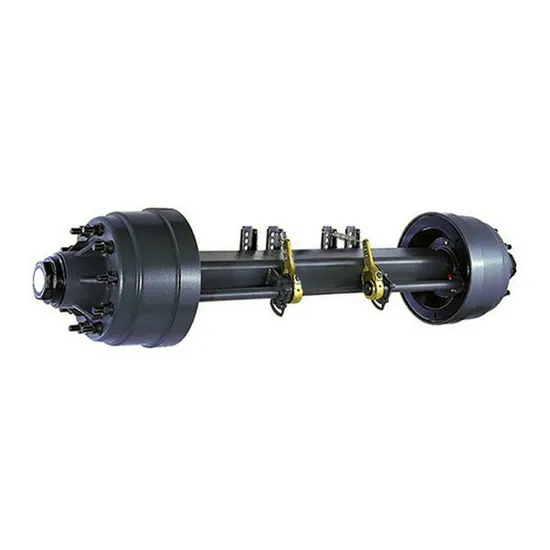 Heavy-Duty-Low-Price-Axle-Tr-1840-14t-German-Type-Axle-Used-for-Semi-Trailers-Axles-for-Sale-Trailers-Manufacturing