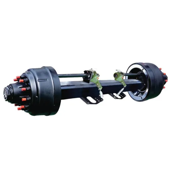 Heavy-Duty-Semi-Trailer-Truck-Parts-Tube-127mm-Axles-13t-20t-German-Axle-for-Air-Bogie-Suspension