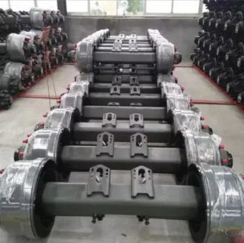 High Quality Axles in China American Fuwa Type Axles Are Sold for Trailer Parts