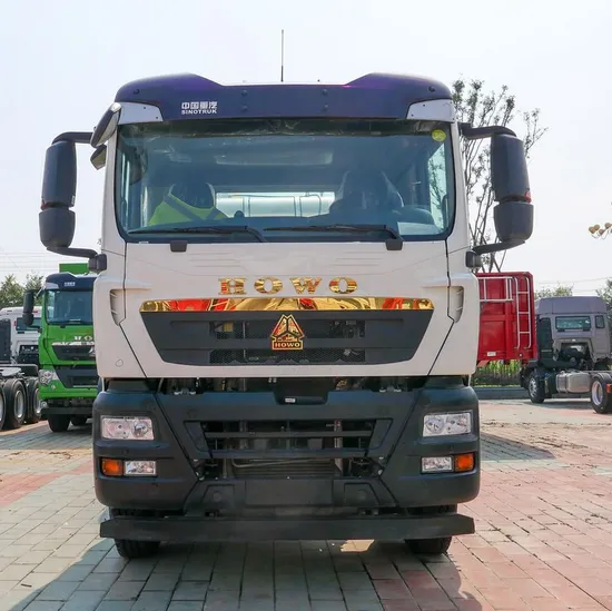 Low-Mileage-375HP-28t-Side-Fence-10-Wheeler-Mixer-Truck-Rear-Camera