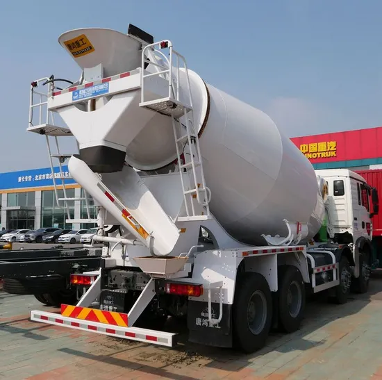 Low-Mileage-375HP-28t-Side-Fence-10-Wheeler-Mixer-Truck-Rear-Camera