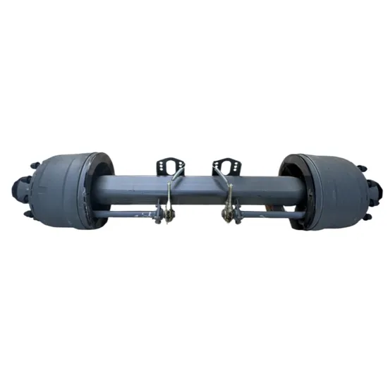 Semi-Trailer-Parts-3-Axles-Mechanical-Underslung-Suspension-American-Type-Suspension-with-Leaf-Spring