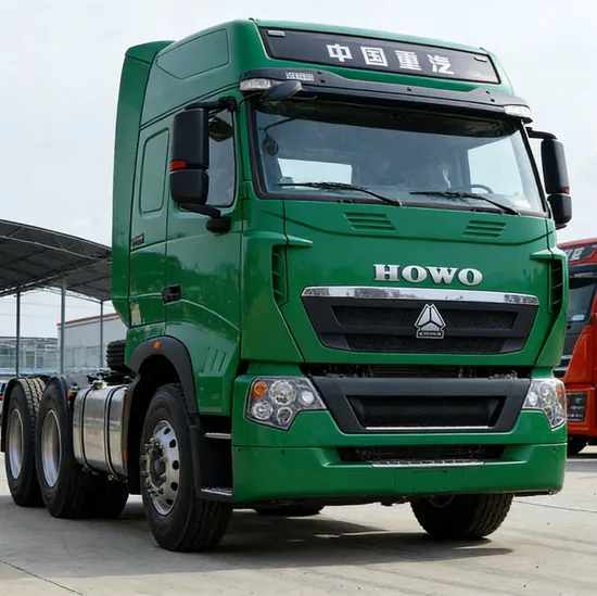Trusted Supplier 12 Wheel Air Conditioned Cab 336HP HOWO Tx Diesel Tractor Truck